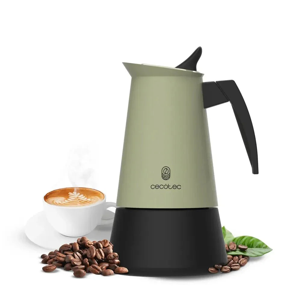 cecotec_00104_cafetera_italiana_piccolina_400_green:_elegancia_y_calidad_para_4_tazas_de_café_1