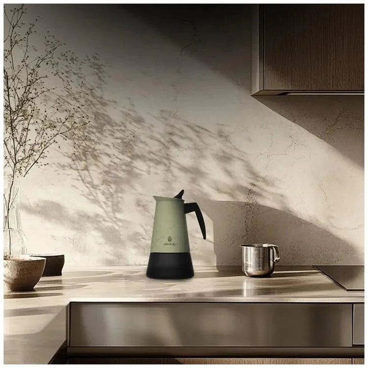cecotec_00105_cafetera_italiana_piccolina_600_green:_elegancia_y_versatilidad_para_6_tazas_2
