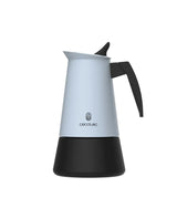 Cafetera Italiana Piccolina 200 Blue: Elegancia y Calidad en Acero Inoxidable de Cecotec