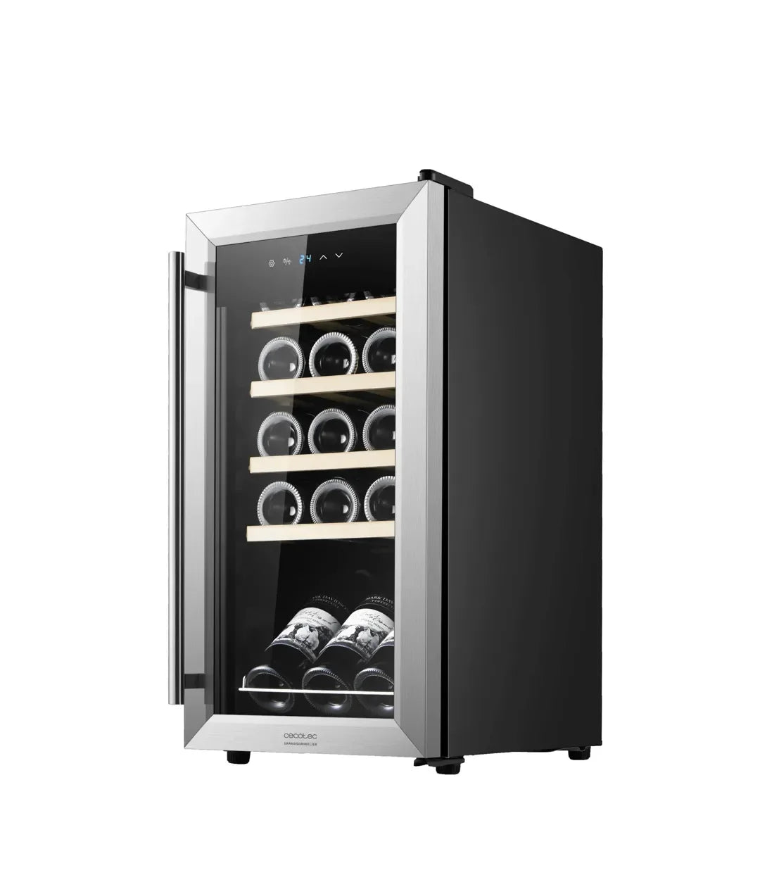 cecotec_00121_vinoteca_inoxidable_de_15_botellas_con_control_táctil_y_enfriamiento_silencioso_0