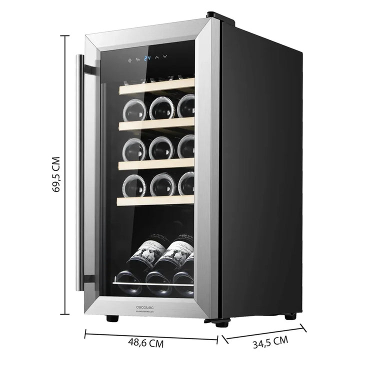 cecotec_00121_vinoteca_inoxidable_de_15_botellas_con_control_táctil_y_enfriamiento_silencioso_2