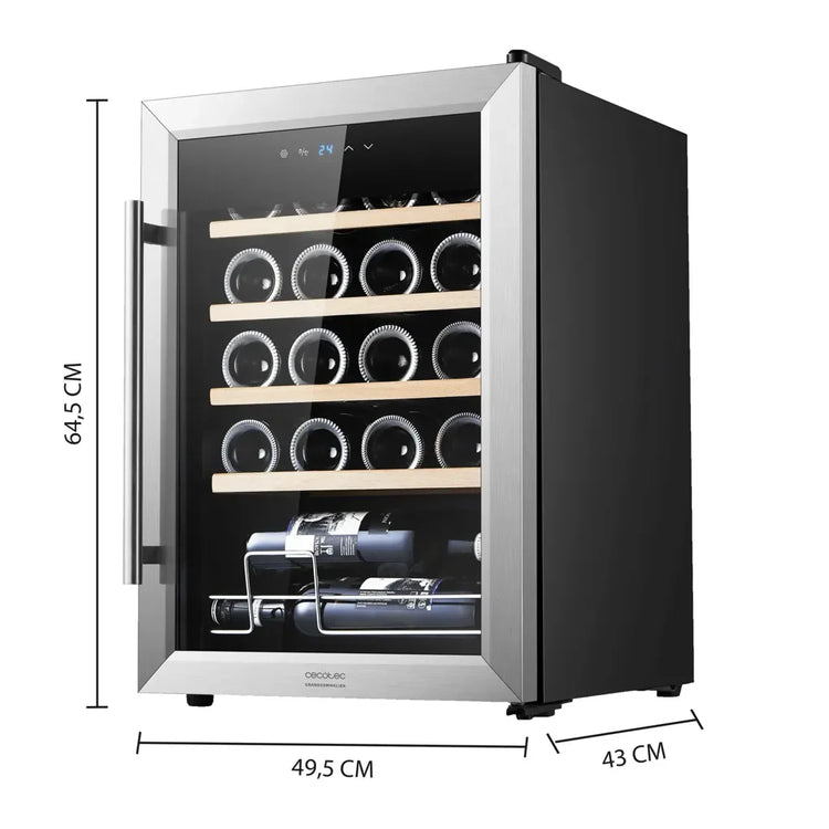 cecotec_00123_vinoteca_inoxidable_de_alto_rendimiento_para_20_botellas_con_control_táctil_2