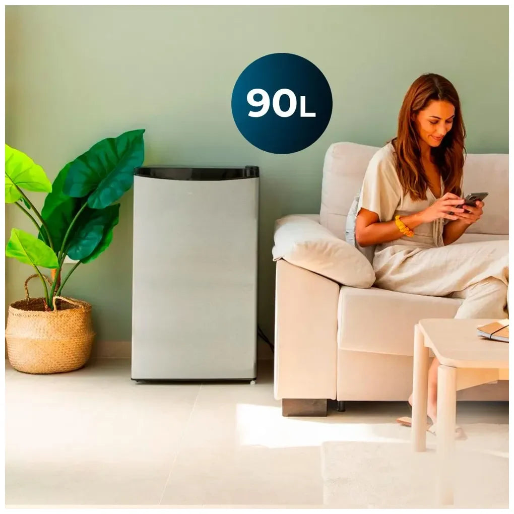 cecotec_00127_mini_frigorífico_inox_90l:_eficiencia__diseño_compacto_y_puerta_reversible_4