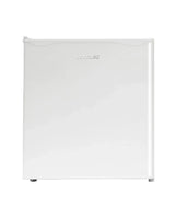 Mini Frigorífico blanco 46L con congelador y puerta reversible eficiencia energética E Cecotec