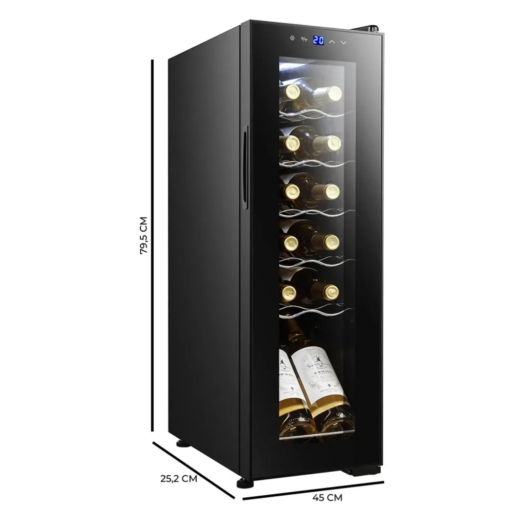 cecotec_00229_vinoteca_bolero_grandsommelier_1250:_elegancia_y_precisión_para_12_botellas_2