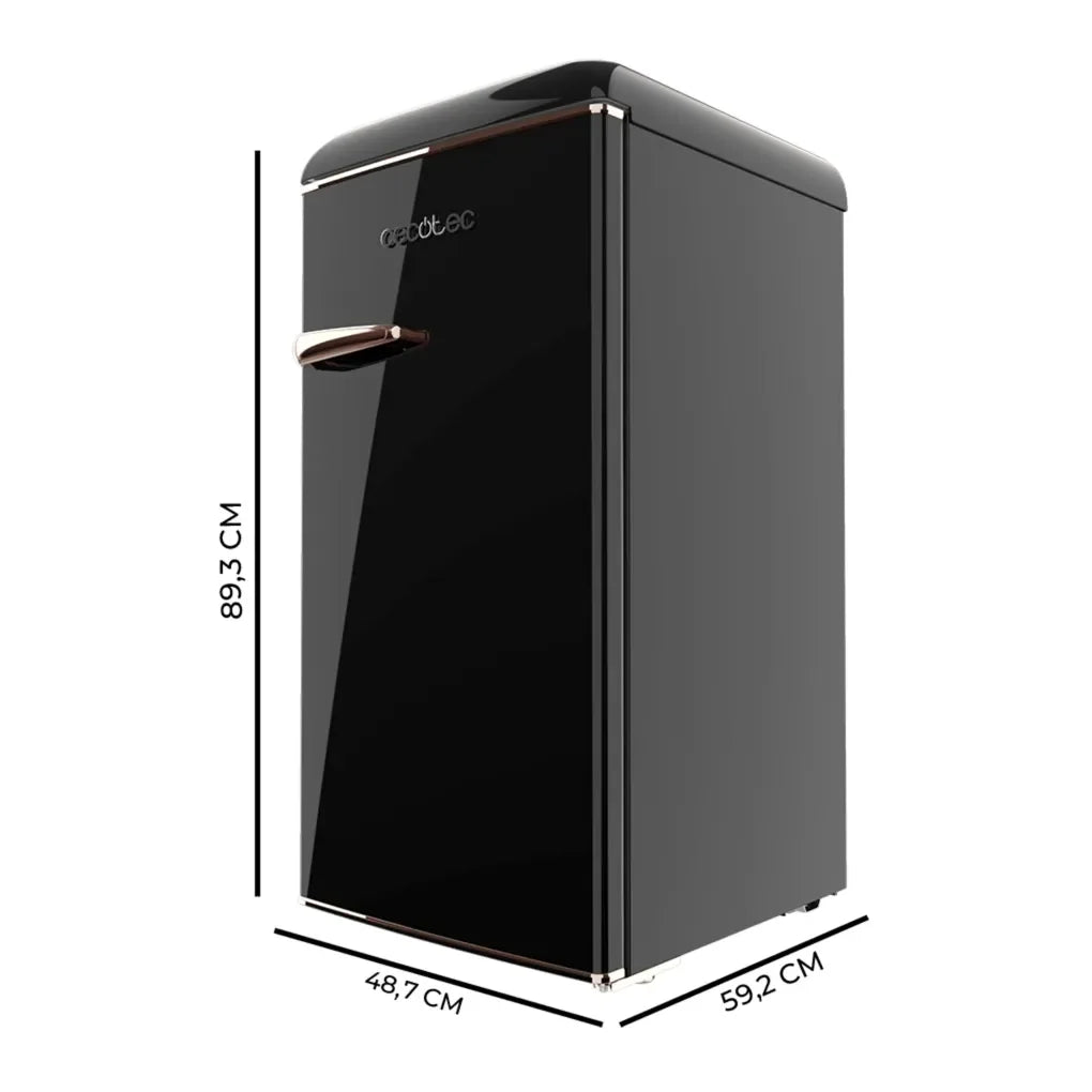 cecotec_00260_mini_frigorífico_retro_negro_95l_con_icebox_y_eficiencia_energética_clase_e_1