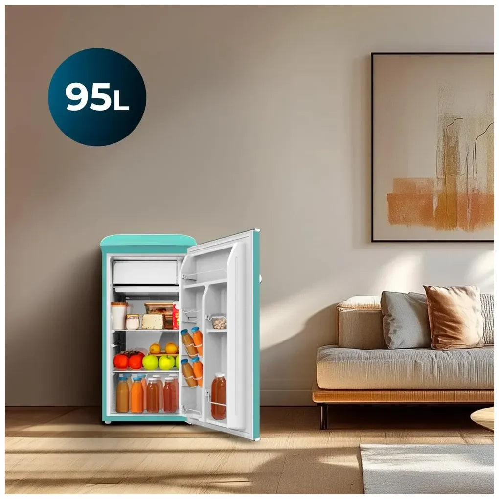 cecotec_00262_mini_frigorífico_retro_verde_95l_con_icebox_y_clase_energética_e_4