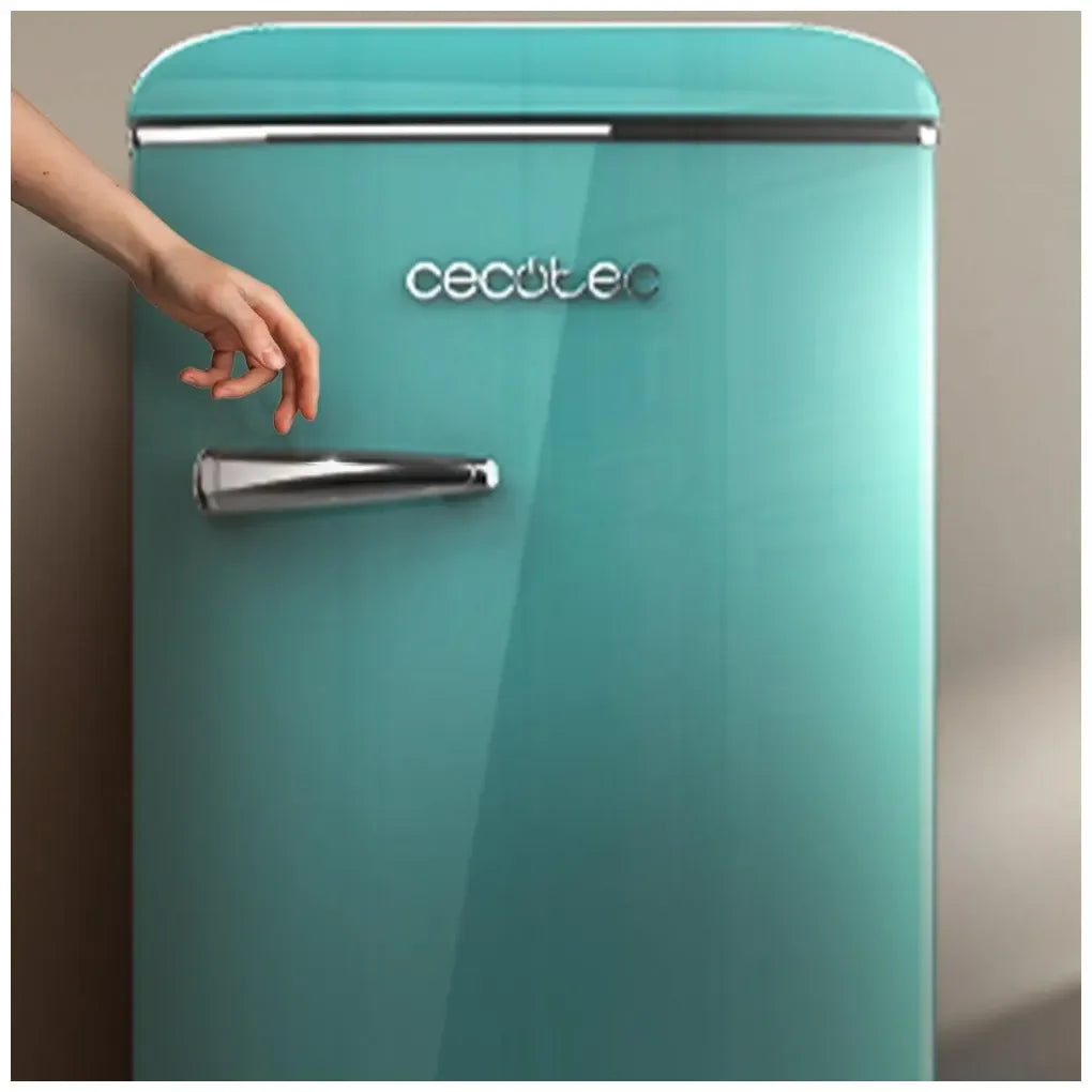 cecotec_00262_mini_frigorífico_retro_verde_95l_con_icebox_y_clase_energética_e_7