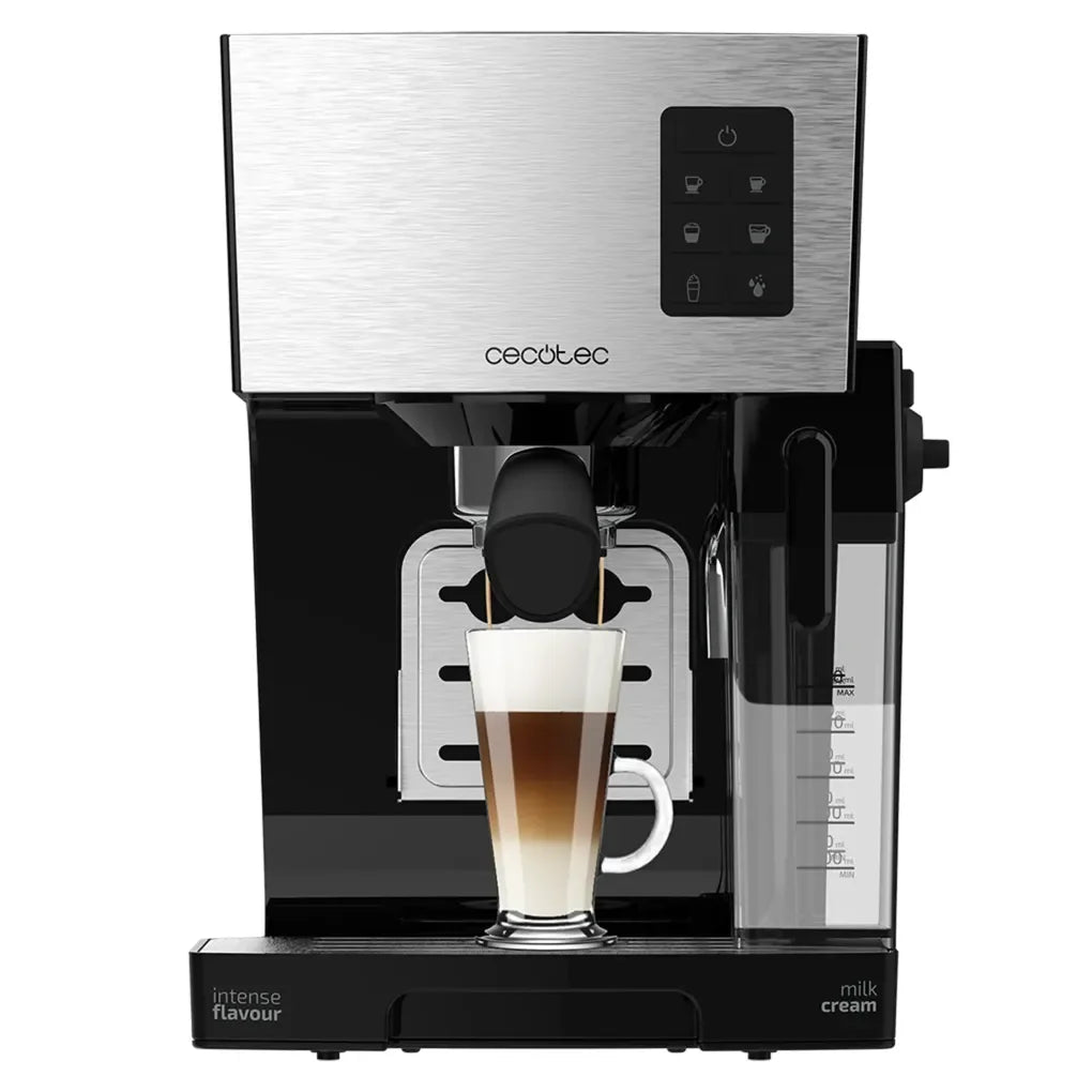 cecotec_01506_cafetera_express_semiautomática_con_tanque_de_leche_y_20_bares_de_presión_2