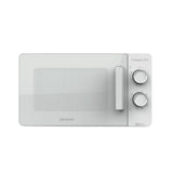 Microondas Blanco 20L con Grill, Limpieza Fácil y Diseño Elegante de Cecotec