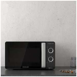 cecotec_01529_microondas_plateado_700w_con_grill__tecnología_3dwave_y_diseño_espejo_20l_2