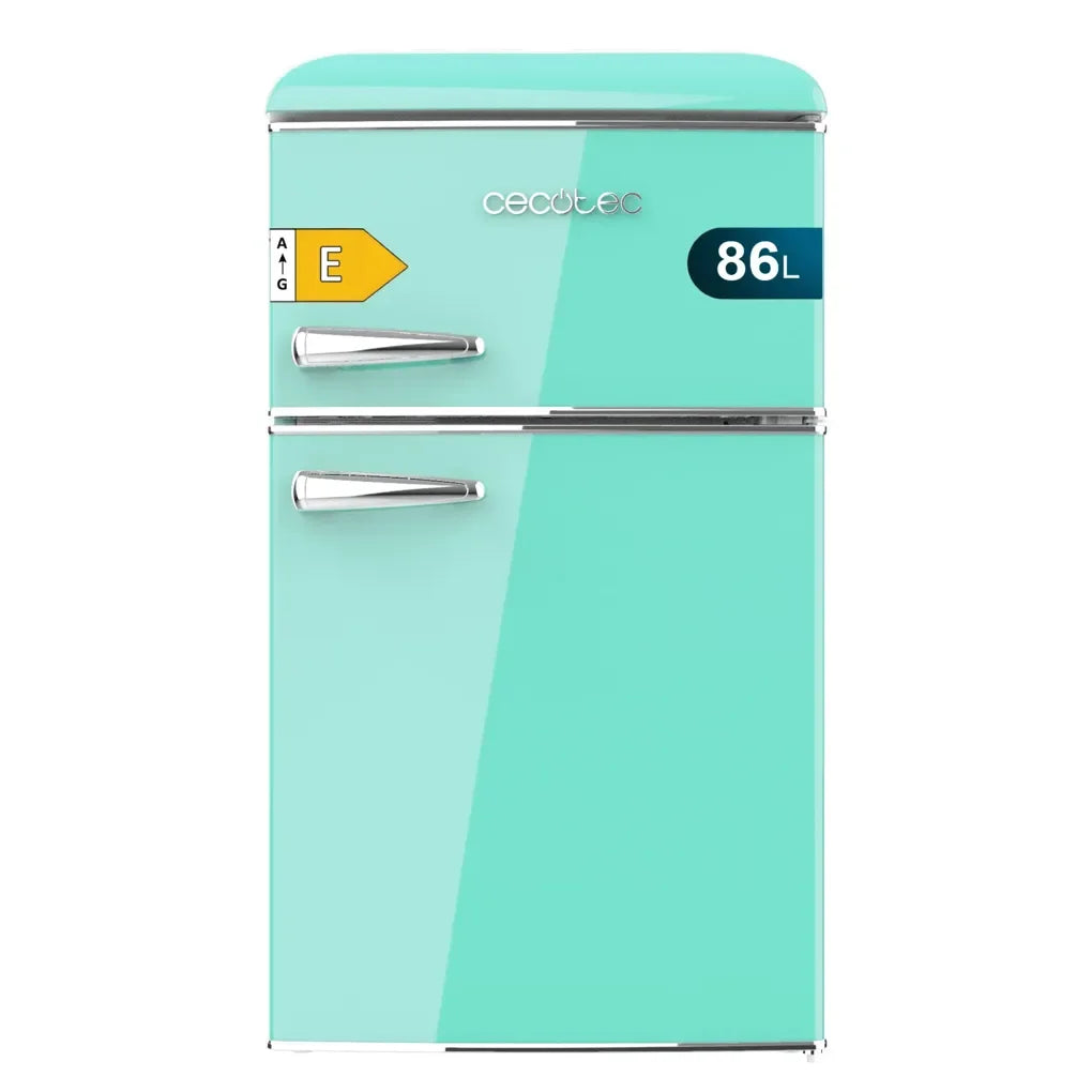 cecotec_01899_mini_frigorífico_retro_verde_86l_con_luz_led_y_diseño_vintage_eficiente_1