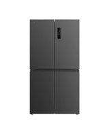 Frigorífico 4 Puertas 601L NoFrost Inoxidable Oscuro con Motor Inverter Plus de Cecotec