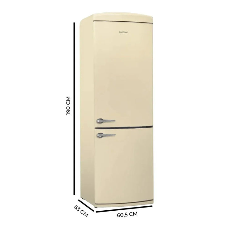 cecotec_01965_frigorífico_retro_beige_294l:_estilo_vintage_y_tecnología_no_frost_eficiente_1
