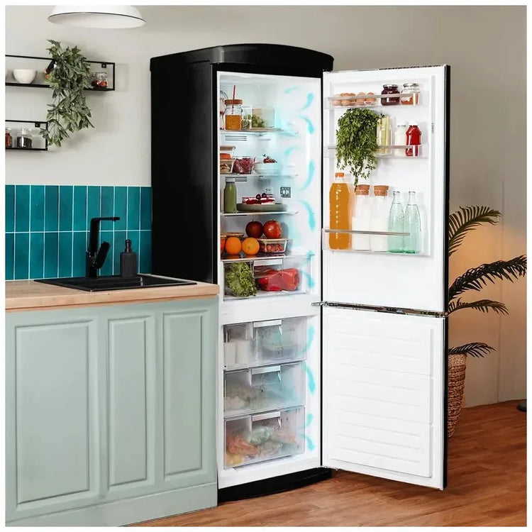 cecotec_01966_frigorífico_retro_negro_294l_no_frost__multi_cooling_y_modo_eco_7