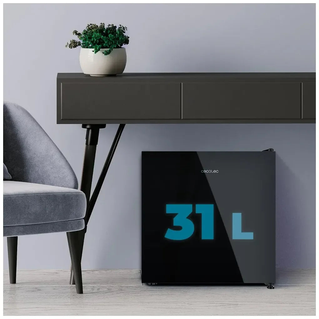 cecotec_01976_mini_frigorífico_convertible_en_congelador_con_elegante_cristal_negro__31l_6