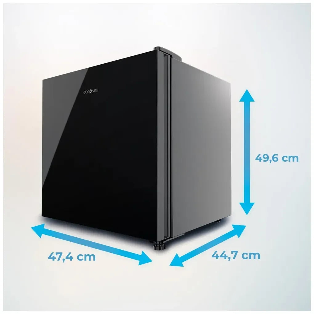 cecotec_01976_mini_frigorífico_convertible_en_congelador_con_elegante_cristal_negro__31l_8