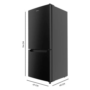 cecotec_02073_frigorífico_combi_negro_205l_con_fast_freezing_y_puerta_reversible_1
