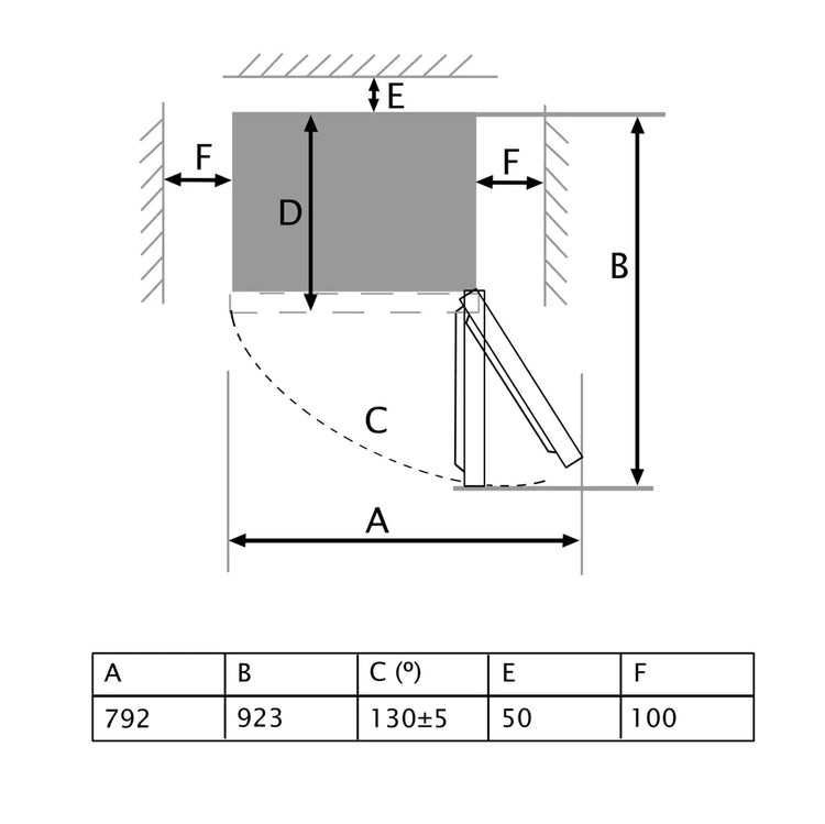 cecotec_02074_frigorífico_combi_compacto_205l_blanco_con_fast_cooling_y_puerta_reversible_2