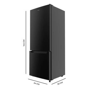 cecotec_02075_frigorífico_combi_negro_205l_con_fast_cooling_y_clase_energética_e_1