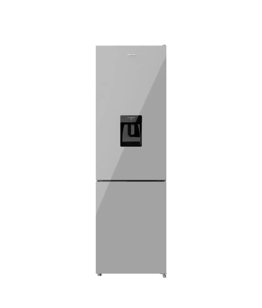 cecotec_02078_frigorífico_combi_250l_gris_con_inverter__no_frost_y_dispensador_de_agua_0