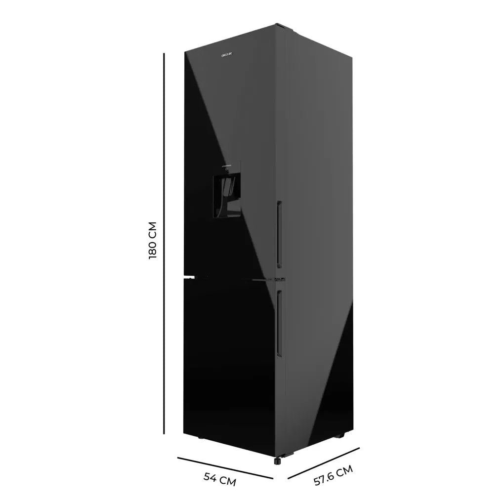 cecotec_02079_frigorífico_combi_negro_250l__inverter__no_frost__clase_d__dispensador_agua_1
