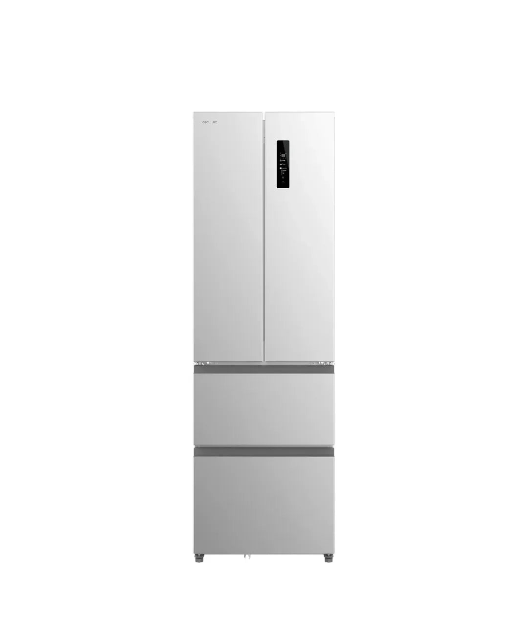 cecotec_02085_frigorífico_inox_400l_nofrost_con_diseño_4_puertas_y_compresor_inverter_eficiente_0