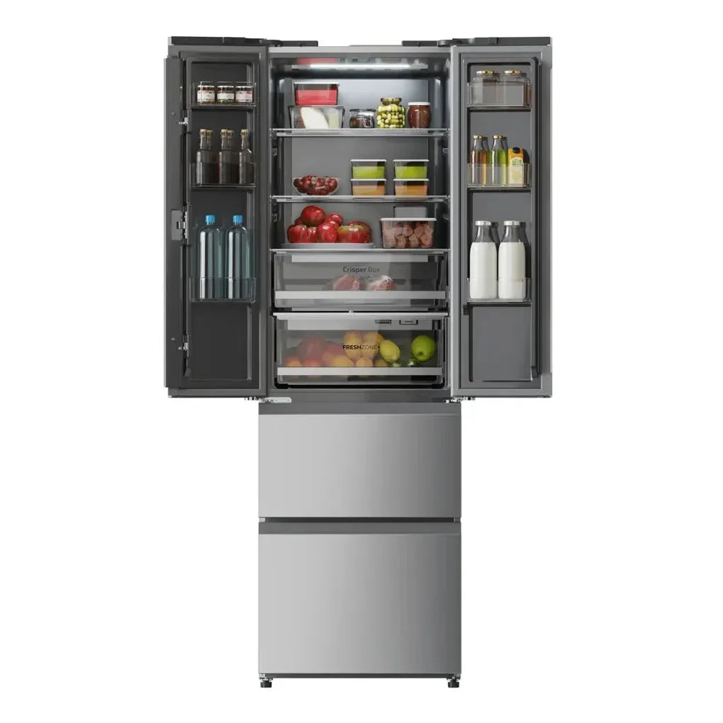 cecotec_02085_frigorífico_inox_400l_nofrost_con_diseño_4_puertas_y_compresor_inverter_eficiente_6