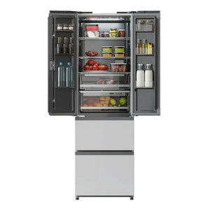 cecotec_02087_frigorífico_french_door_4_puertas__400l__nofrost__cristal_blanco__clase_e_6