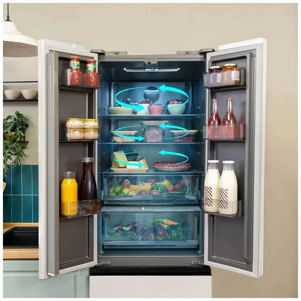 cecotec_02087_frigorífico_french_door_4_puertas__400l__nofrost__cristal_blanco__clase_e_9