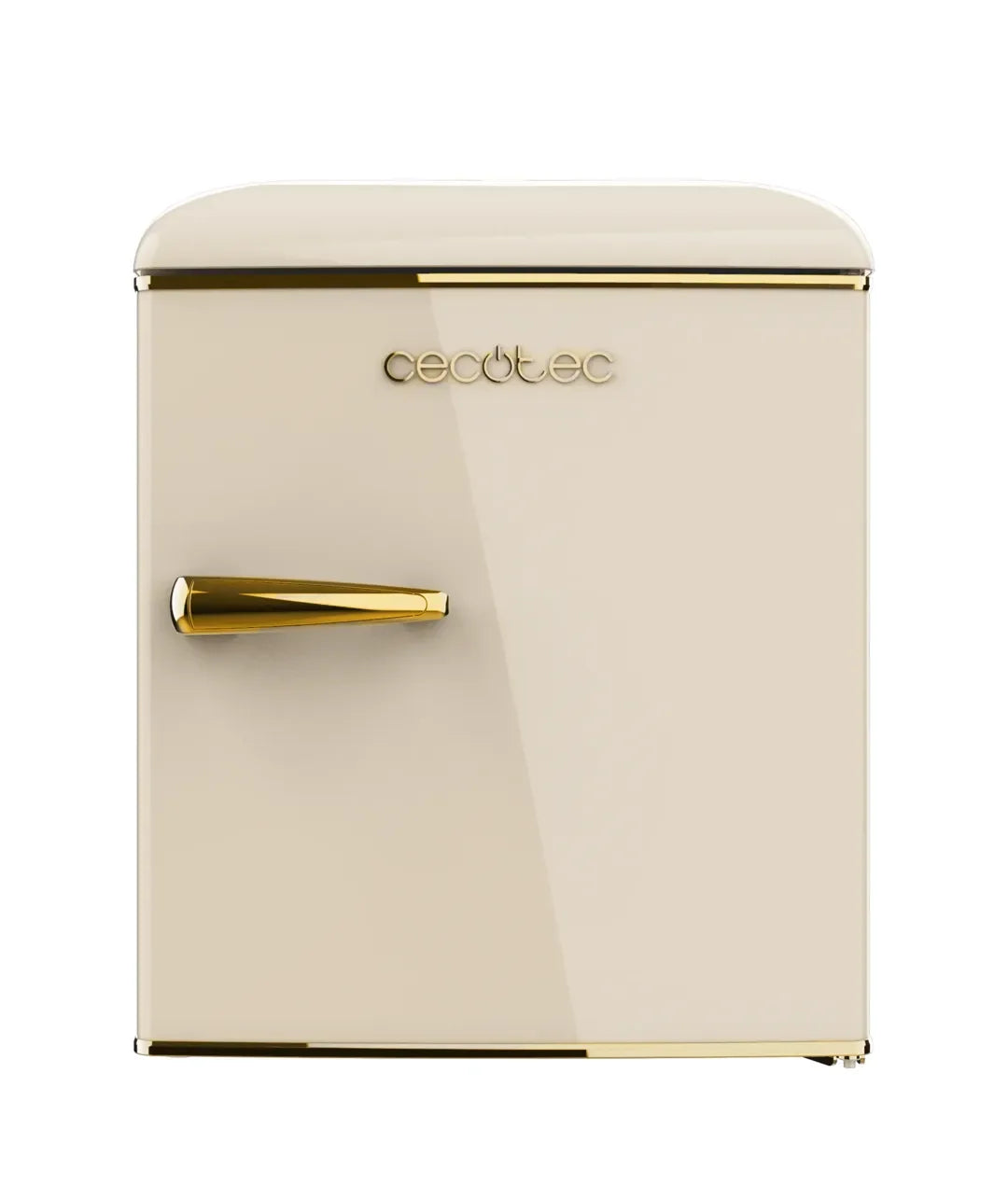 cecotec_02129_mini_frigorífico_retro_beige_45l_con_icebox_y_tirador_gold_rose__clase_e_0