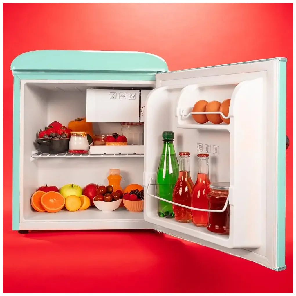 cecotec_02131_mini_frigorífico_retro_verde_45l_con_icebox_y_clase_energética_e_5