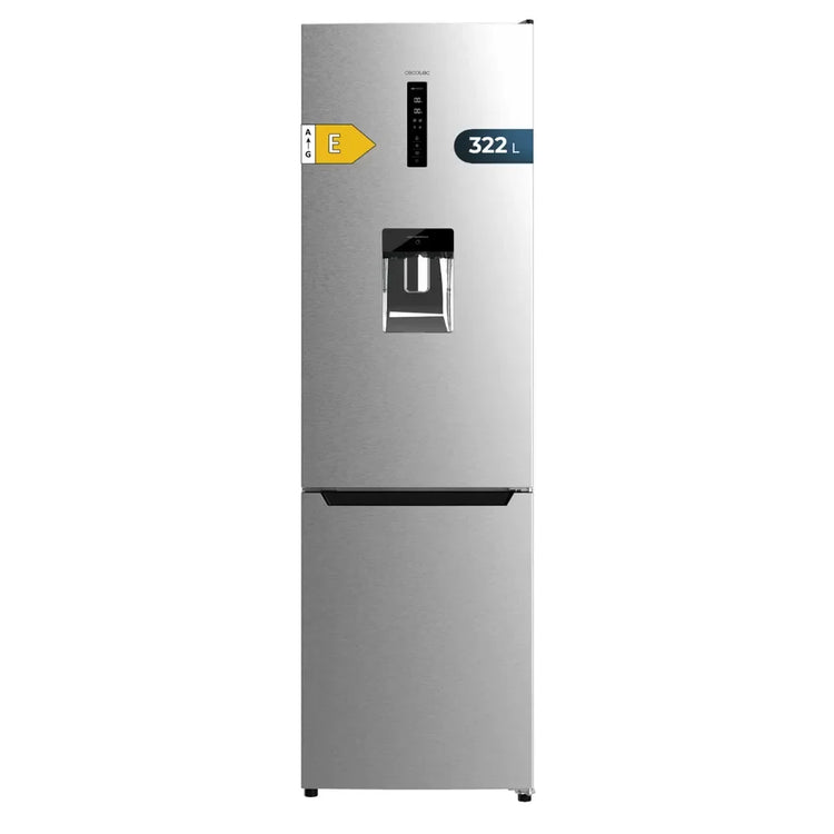 cecotec_02145_frigorífico_combi_inox_322l:_eficiencia__no_frost_y_dispensador_de_agua_5