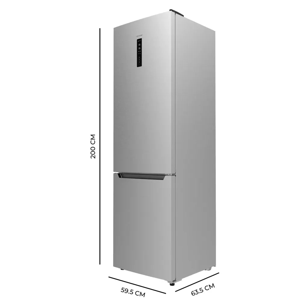 cecotec_02147_frigorífico_combi_inox_356l_no_frost__eficiencia_energética_e__200cm_alto_1