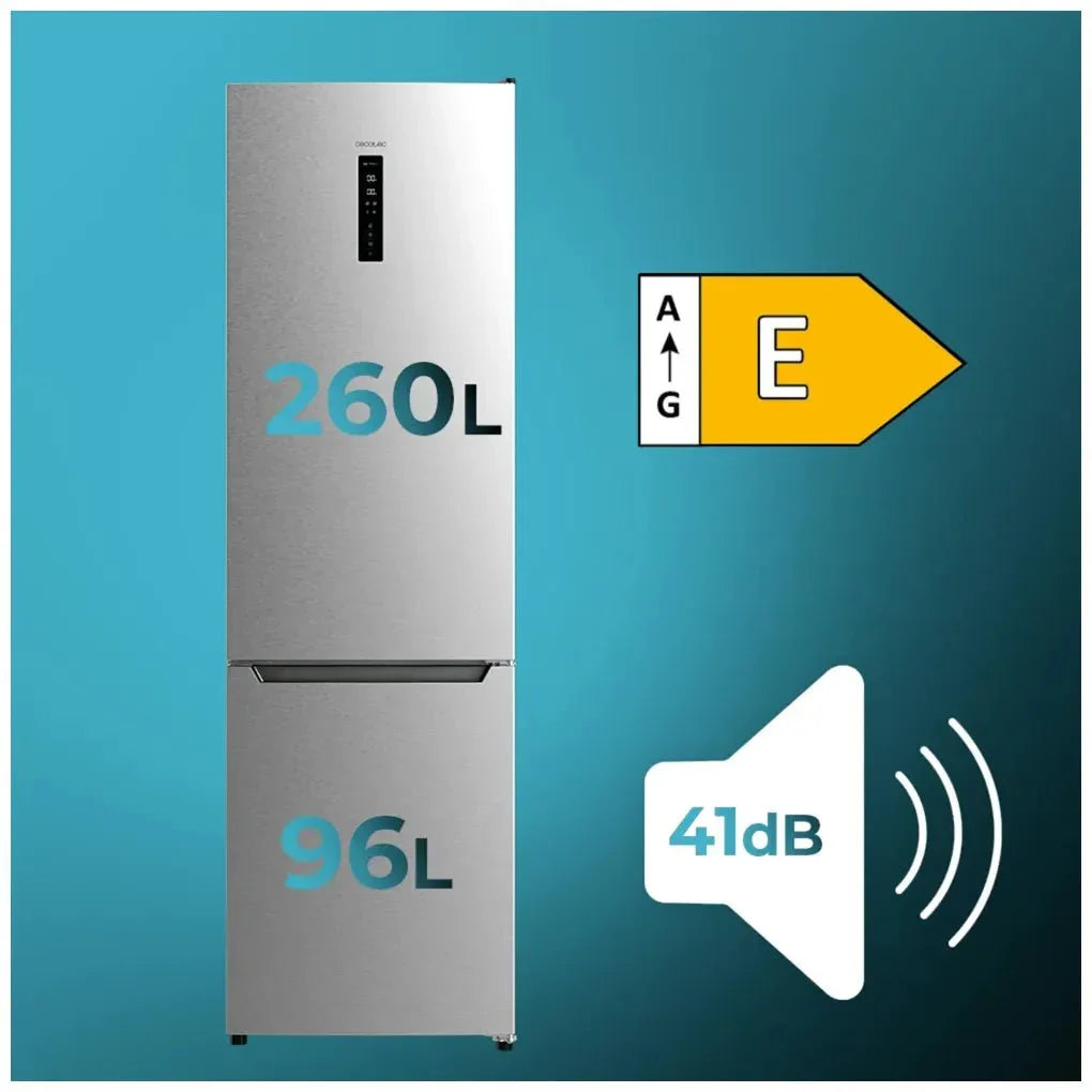 cecotec_02147_frigorífico_combi_inox_356l_no_frost__eficiencia_energética_e__200cm_alto_6