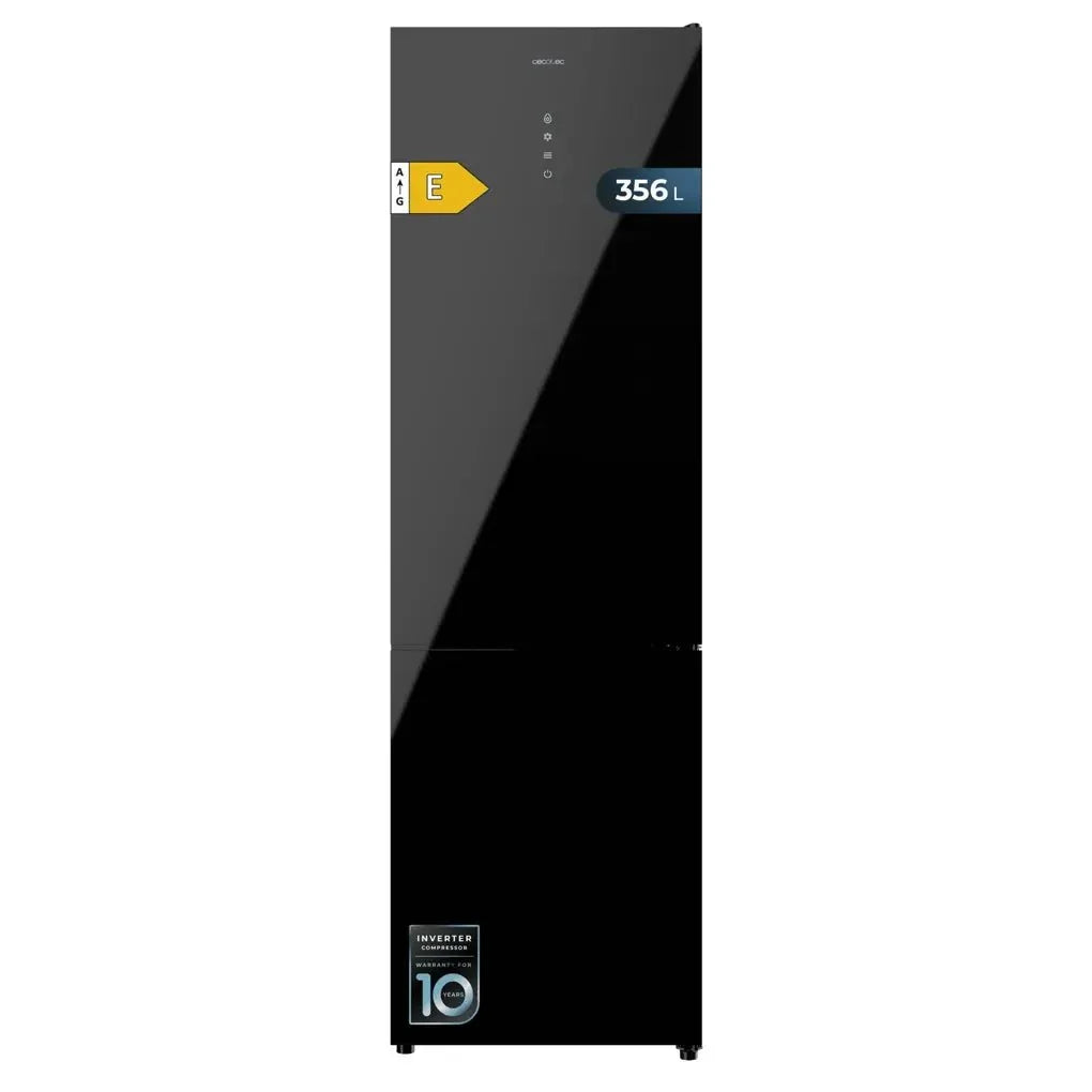 cecotec_02151_frigorífico_combi_negro_356l_no_frost_con_fast_cooling_y_clase_energética_e_5