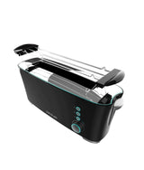 Tostadora de Pan 1000W con Ranura XL, Funciones Avanzadas y Soporte para Panecillos de Cecotec