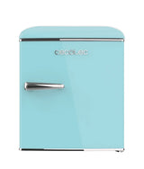 Mini Frigorífico Retro Azul 45L con Icebox y Eficiencia Energética Clase E de Cecotec