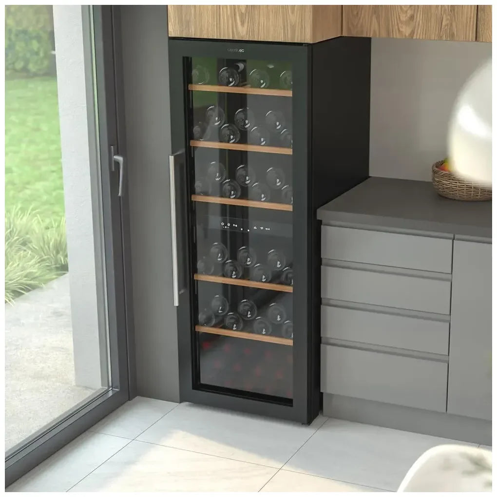 cecotec_02299_vinoteca_dual_77_botellas_con_compresor_y_luz_led_para_vinos_tintos_y_blancos_3