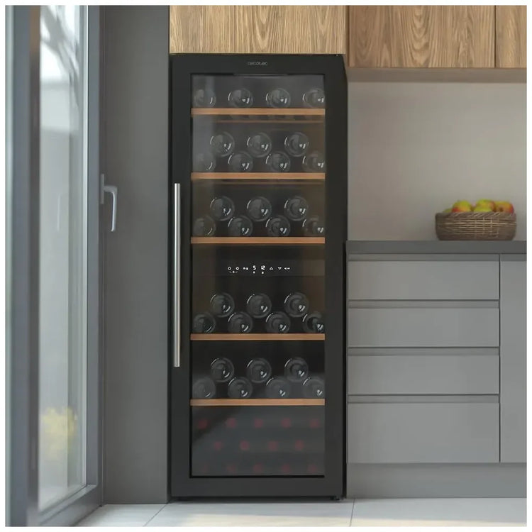 cecotec_02299_vinoteca_dual_77_botellas_con_compresor_y_luz_led_para_vinos_tintos_y_blancos_5