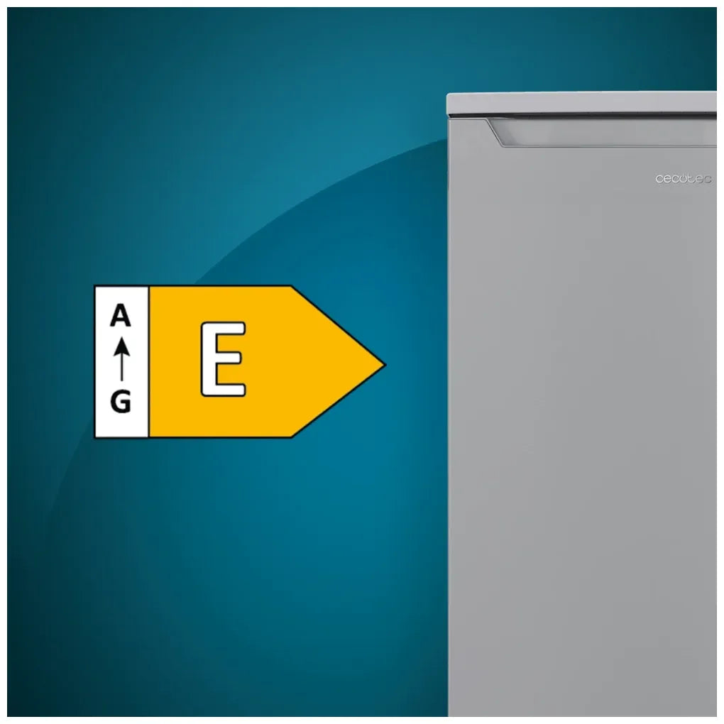 cecotec_02674_mini_frigorífico_inox_107l:_compacto__silencioso_y_eficiente_energéticamente_4