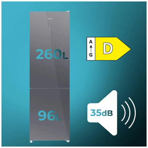 cecotec_02725_frigorífico_bolero_combi_356l_glass_grey_d:_eficiencia_y_tecnología_avanzada_3