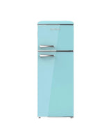 Frigorífico Retro 215L Azul con Ahorro Energético y Control de Temperatura de Cecotec