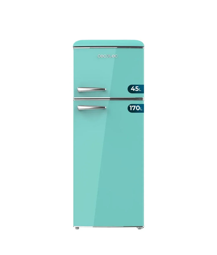 cecotec_02755_frigorífico_retro_215l_verde__clase_e__luz_interior_y_control_de_temperatura_0