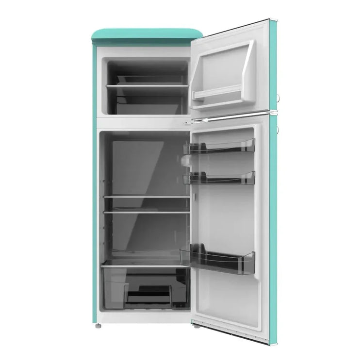 cecotec_02755_frigorífico_retro_215l_verde__clase_e__luz_interior_y_control_de_temperatura_2