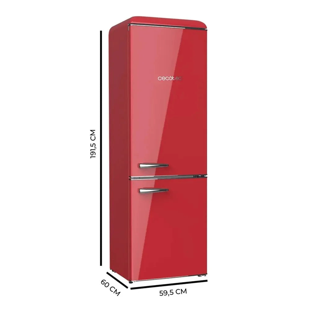 cecotec_02756_frigorífico_retro_300l_rojo_con_eficiencia_energética_y_diseño_elegante_2