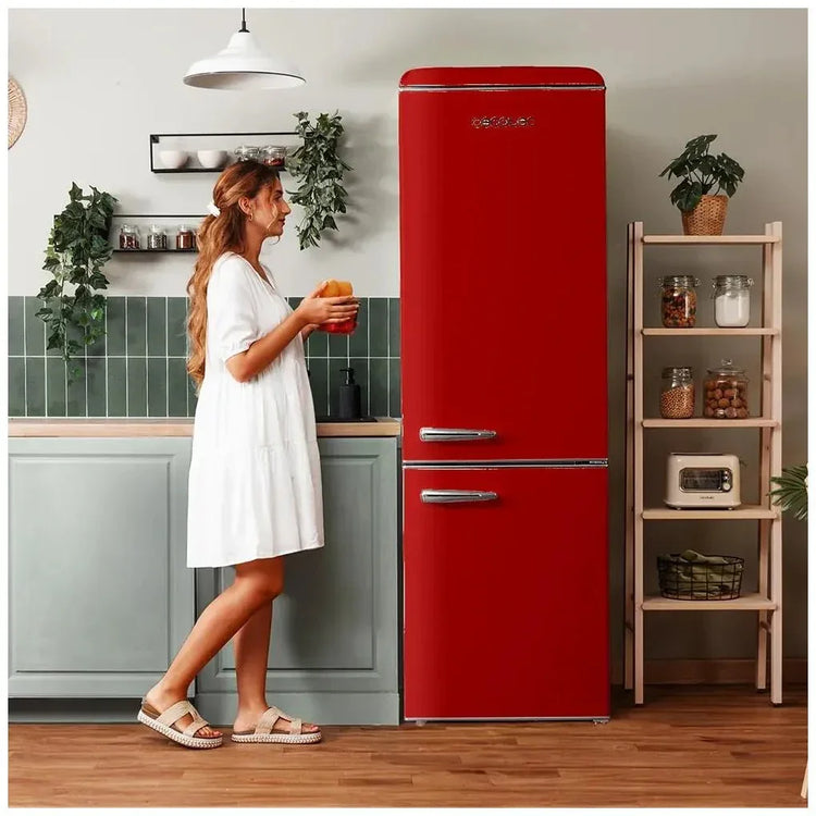 cecotec_02756_frigorífico_retro_300l_rojo_con_eficiencia_energética_y_diseño_elegante_3
