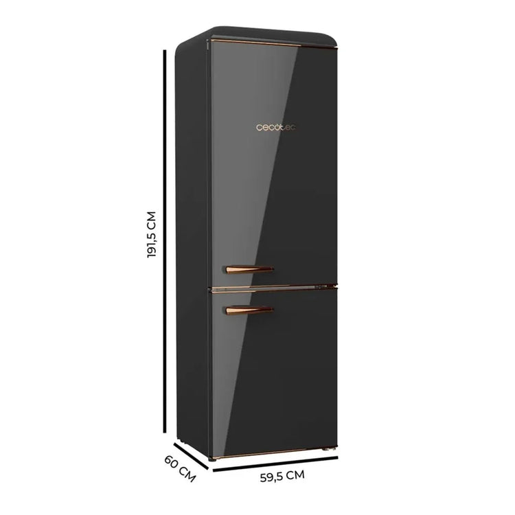 cecotec_02758_frigorífico_retro_300l_negro__clase_e__diseño_elegante_y_eficiente_energéticamente_2