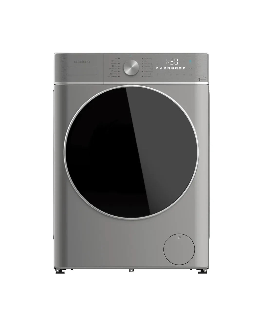 cecotec_02767_lavadora_inverter_steel_9kg__1400rpm__eficiencia_a__16_programas_y_vapor_inteligente_0