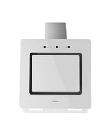 Campana Extractora 60cm Vidrio Blanco, Succión 800m3/h, A++, Control Táctil de Cecotec